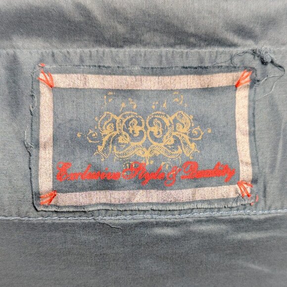 Replay Blue Wrap Dress - Picture 5 of 5